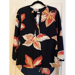 Daniel Rainn Floral Blouse